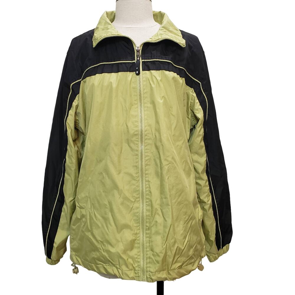 I5 Apparel Jacket Windbreaker Womens Large Lightweight Rain Wear Outdoors Casual